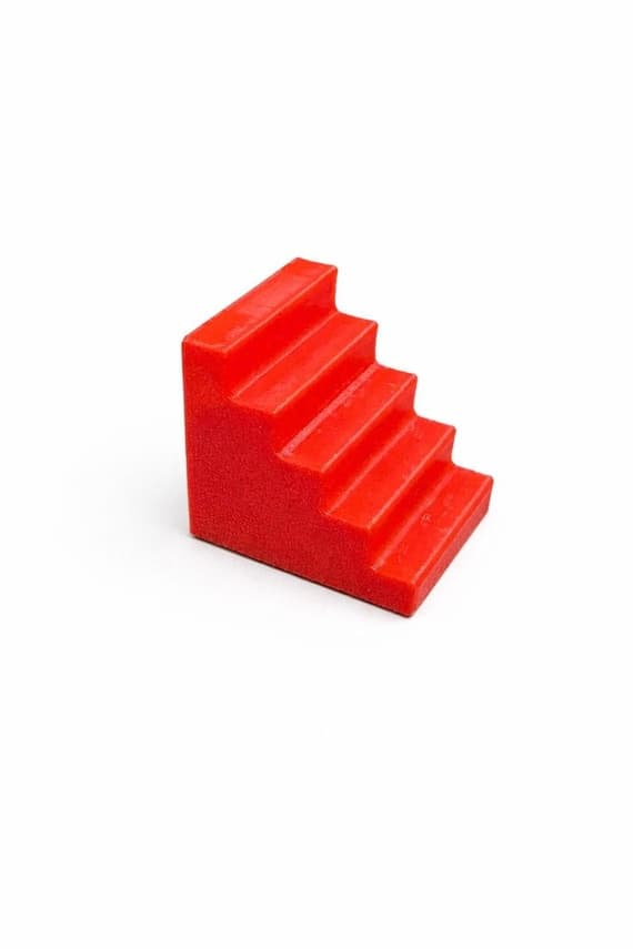 3D Printed CNC Clamp Steps – Red Workholding for woodworking (8-Pack) — photo 1