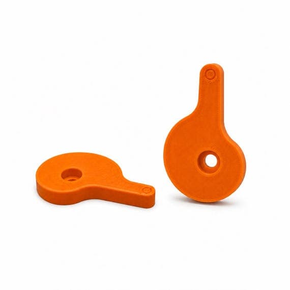 Set of 4 Orange CNC Cam Clamps | Shapeoko Workholding Accessory — photo 1